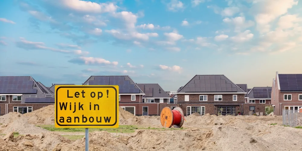 Glasvliesbehang voor nieuwbouw in Alkmaar is de beste keuze.